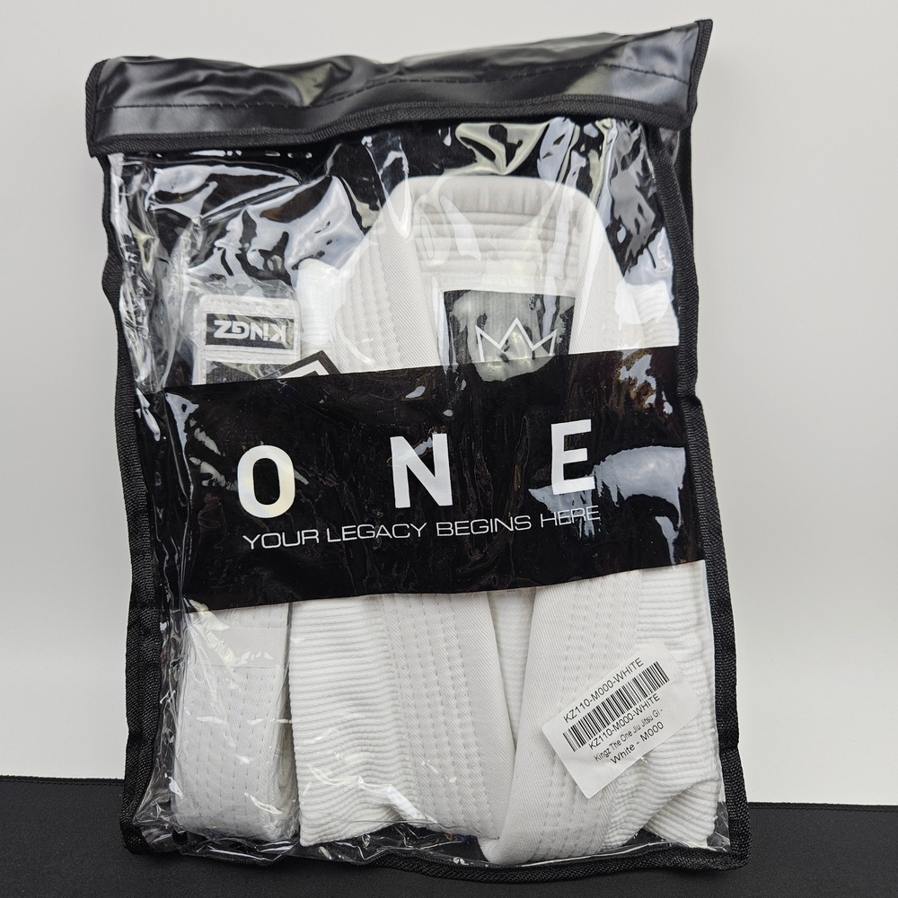 Kingz The‎ One Jiu Jitsu Gi Kids White Size M000 3 Piece Set New